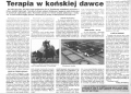 Terapia w końskiej dawce