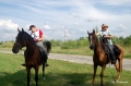 	I Rajd konny "Jezioro Tarnobrzeskie 2012"; fot: Jarosław Piątkowski